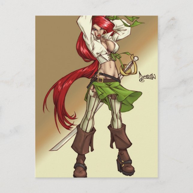 Cartão Postal Cartão-postal Melanthe (Frente)