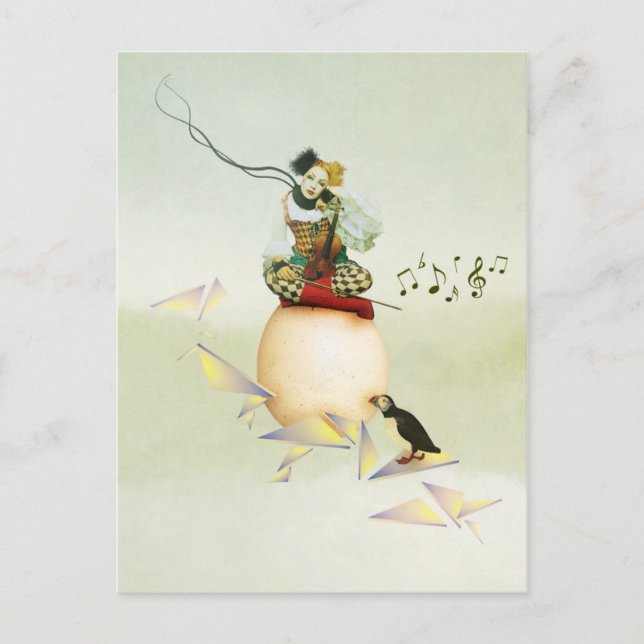 Cartão Postal Cartão-postal Melodica (Frente)