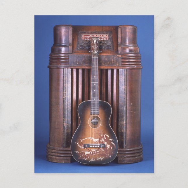 Cartão Postal Cartão-postal MELODY RANCH COWBOY GUITAR (Frente)