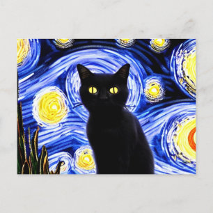 Cartão Postal Cartão-postal Meow
