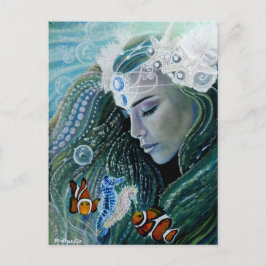 Cartão Postal Cartão-postal Mermaid