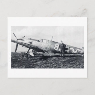 Cartão Postal Cartão-postal Messerschmitt BF-109