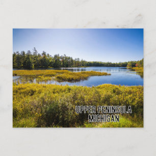 Cartão Postal Cartão-postal Michigan da Península Superior