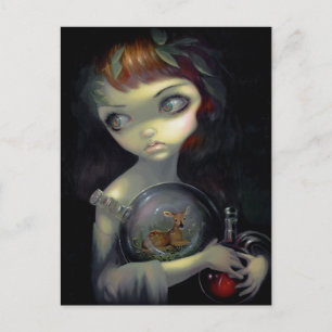 Cartão Postal Cartão-postal "Microcosmo: Fawn"