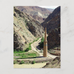 Cartão Postal Cartão-postal Minaret Of Jam, Afeganistão