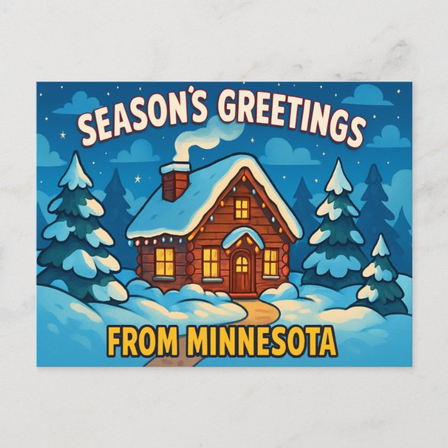 Cartão Postal Cartão-postal MINNESOTA (Frente)