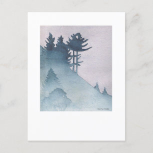 Cartão Postal Cartão-postal Misty Morning