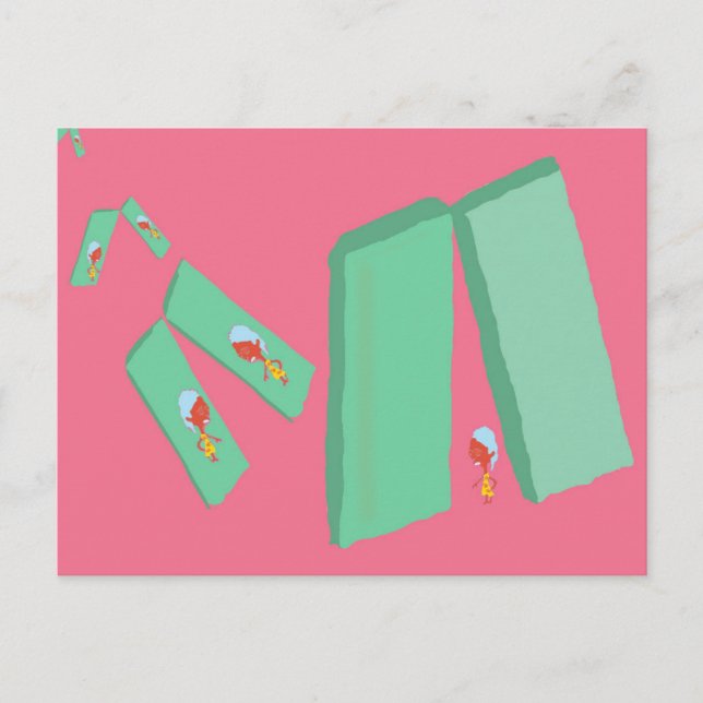 Cartão Postal Cartão-postal molde (Frente)