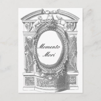 Cartão Postal Cartão-postal Momento Mori