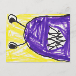 Cartão Postal Cartão-postal Monsterdoor