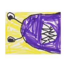 Cartão-postal Monsterdoor