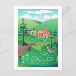 Cartão Postal Cartão-postal Montana