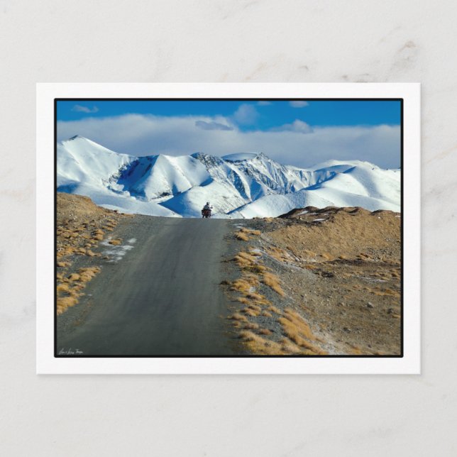 Cartão Postal Cartão-postal Monte Muztagata (Frente)