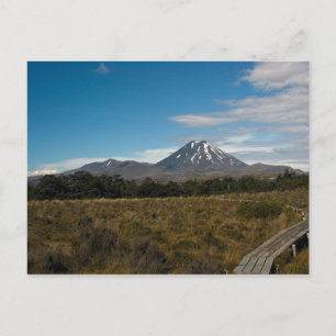 Cartão Postal Cartão-postal Monte Tongariro e Monte Ngauruhoe