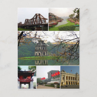 Cartão Postal Cartão-postal Monumentos de Hanói, Vietname