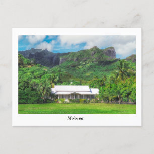 Cartão Postal Cartão-postal Mo'orea
