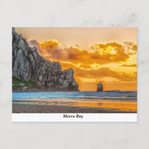 Cartão Postal Cartão-postal Morro Rock Beach