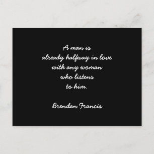 Cartão Postal Cartão-postal Motivado de Amor