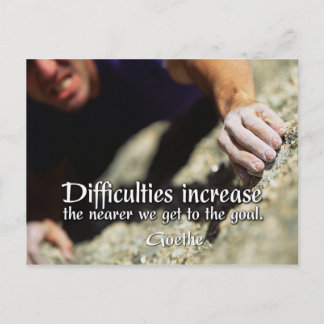 Cartão Postal Cartão-postal Motivativo de Objetivos