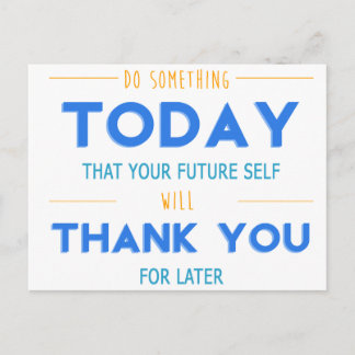 Cartão Postal Cartão-postal Motivativo para Empresários Versão 1