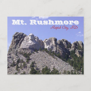 Cartão Postal Cartão-postal Mt. Rushmore