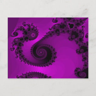 Cartão Postal Cartão-postal muito cor-de-rosa