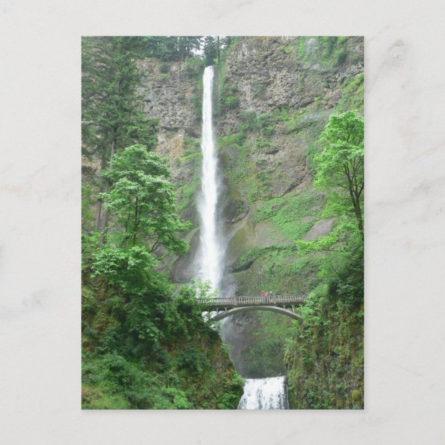 Cartão Postal Cartão-postal Multnomah Falls (Frente)
