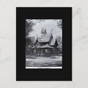 Cartão Postal Cartão-postal mundial da construção justa da No