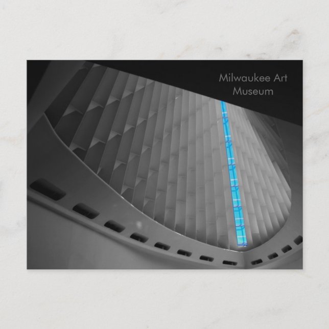 Cartão Postal Cartão-postal - Museu de Arte de Milwaukee (Frente)