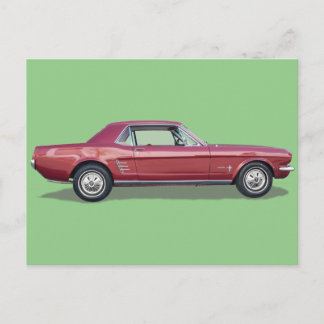 Cartão Postal Cartão-postal Mustang