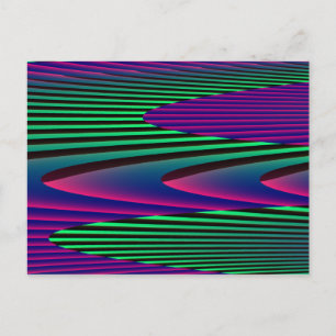 Cartão Postal Cartão-postal Neon Seas