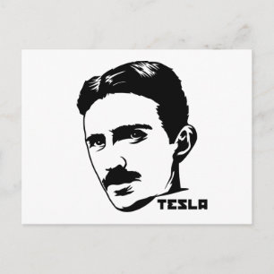 Cartão Postal Cartão-postal Nikola Tesla