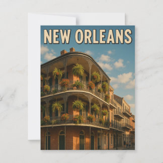 Cartão Postal Cartão-postal Nova Orleans