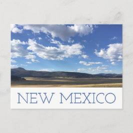 Cartão Postal Cartão-postal Novo México Azul Céu e Montanhas Bri