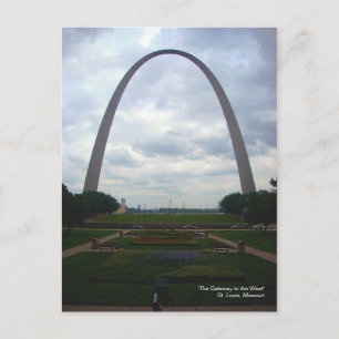 Cartão Postal Cartão-postal "O Gateway to West"
