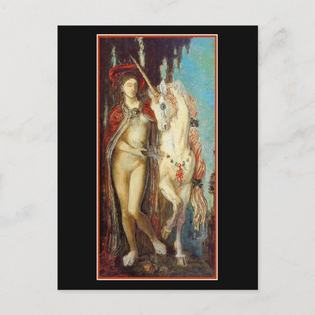 Cartão Postal Cartão-postal: O Unicórnio (Frente)