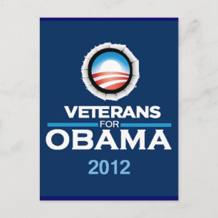 Cartão Postal Cartão-postal Obama 2012