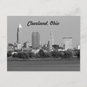 Cartão Postal Cartão-postal OH preto-e-branco Cleveland
