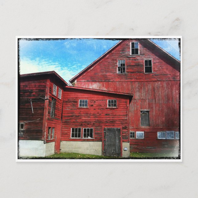 Cartão Postal Cartão-postal 'Old Barn' (Frente)