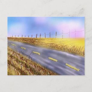 Cartão Postal Cartão-postal "Open Road"