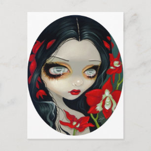 Cartão Postal Cartão-postal "Orquídea de Sangue"