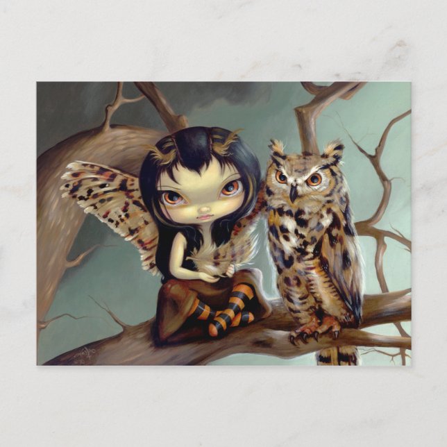 Cartão Postal Cartão-postal "Owlyn" (Frente)