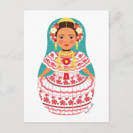 Cartão Postal Cartão-postal Panamanian Matryoshka