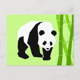 Cartão Postal Cartão-postal Panda