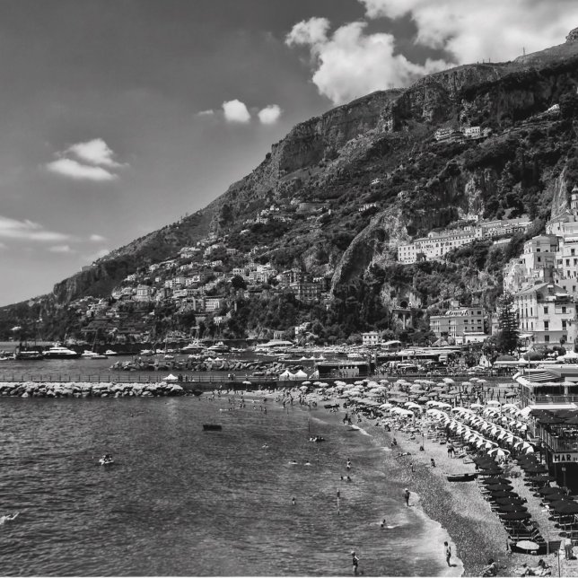 Cartão Postal Cartão-Postal Para A Costa Do Amalfi E Fotografia (Amalfi's allure: Where adventure meets tranquility, shared through handwritten notes and heartfelt i)