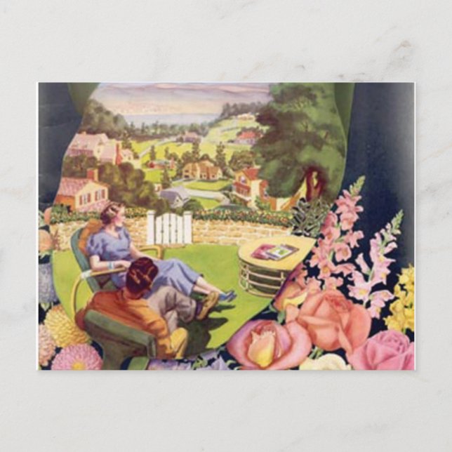 Cartão Postal Cartão-postal para a Península (Frente)