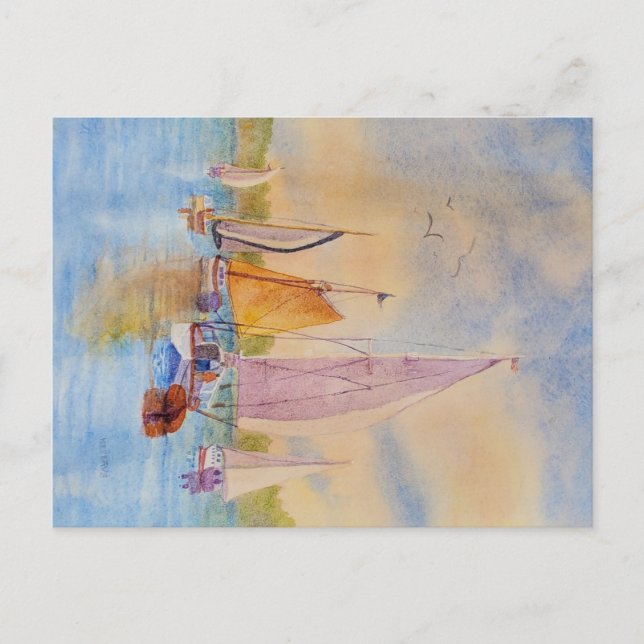 Cartão Postal Cartão-postal para a vela, Cartão-postal para a ve (Frente)