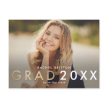 Cartão-postal para Anúncio de Graduação em Combina