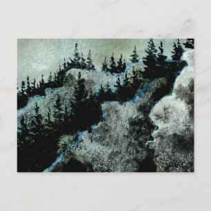 Cartão Postal Cartão-postal para as estradas nacionais "Mountain