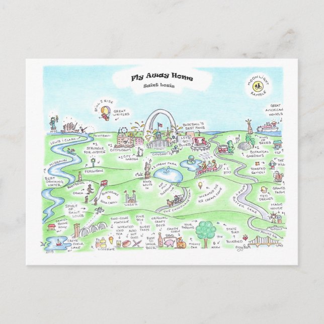 Cartão Postal Cartão-postal para casa de destino (Frente)